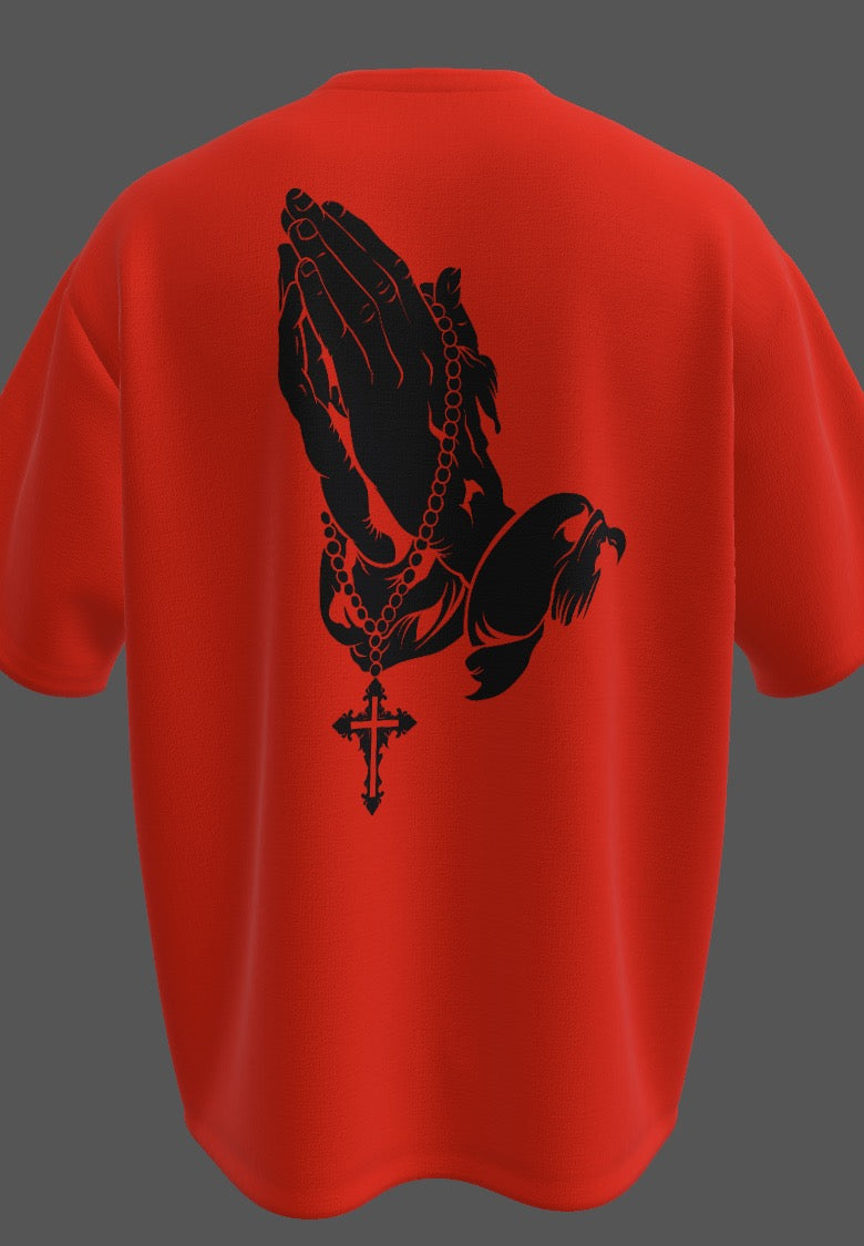 Praying Rosary Faith Tee