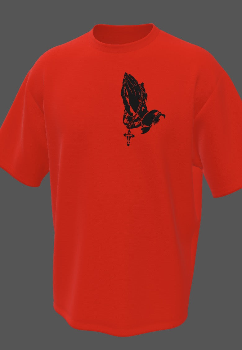 Praying Rosary Faith Tee