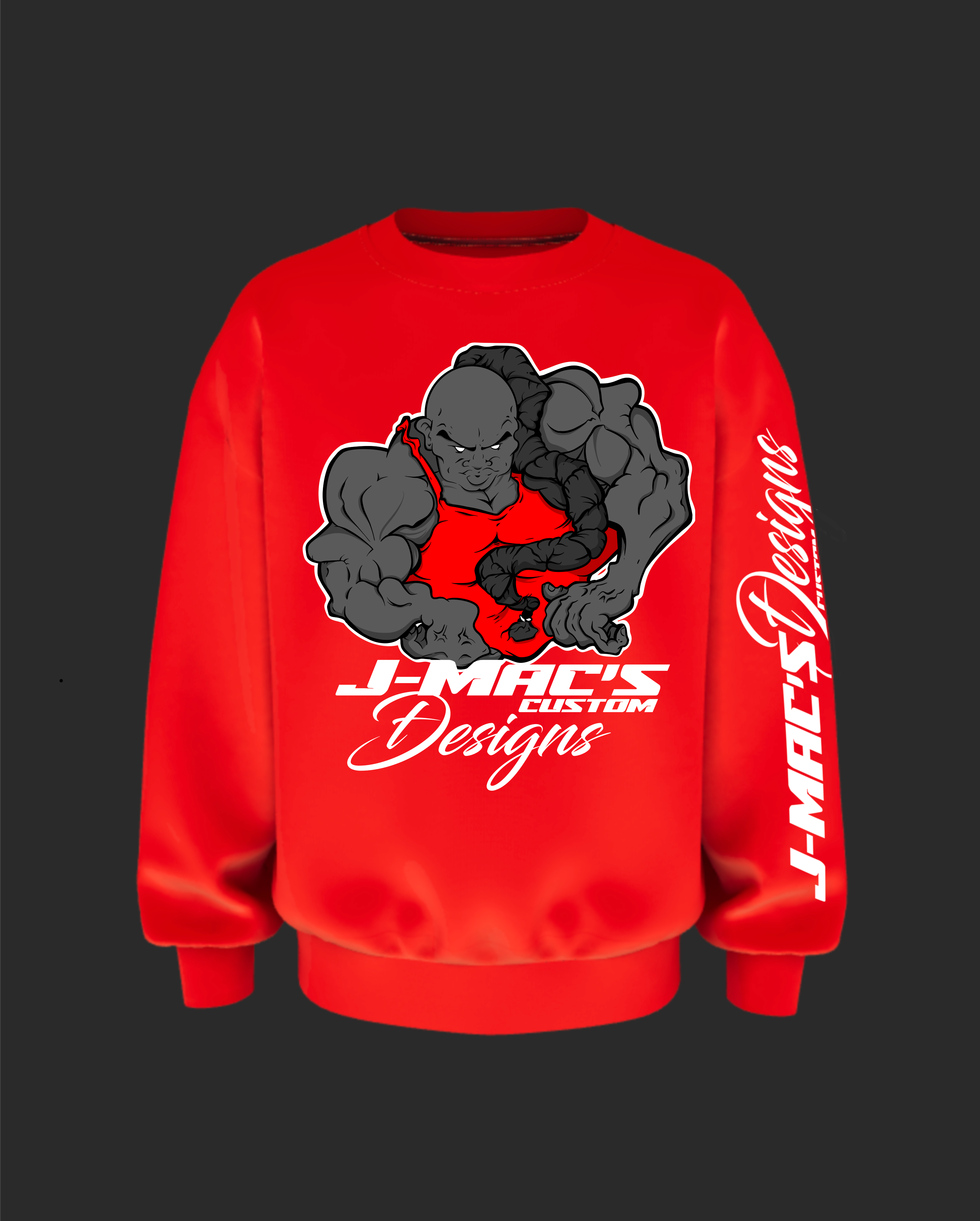 Results Gym Sweatshirt (Red)