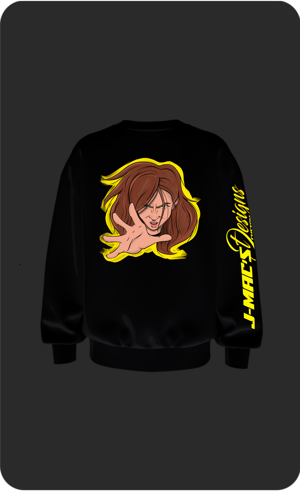 Force Push Illustration Sweatshirt