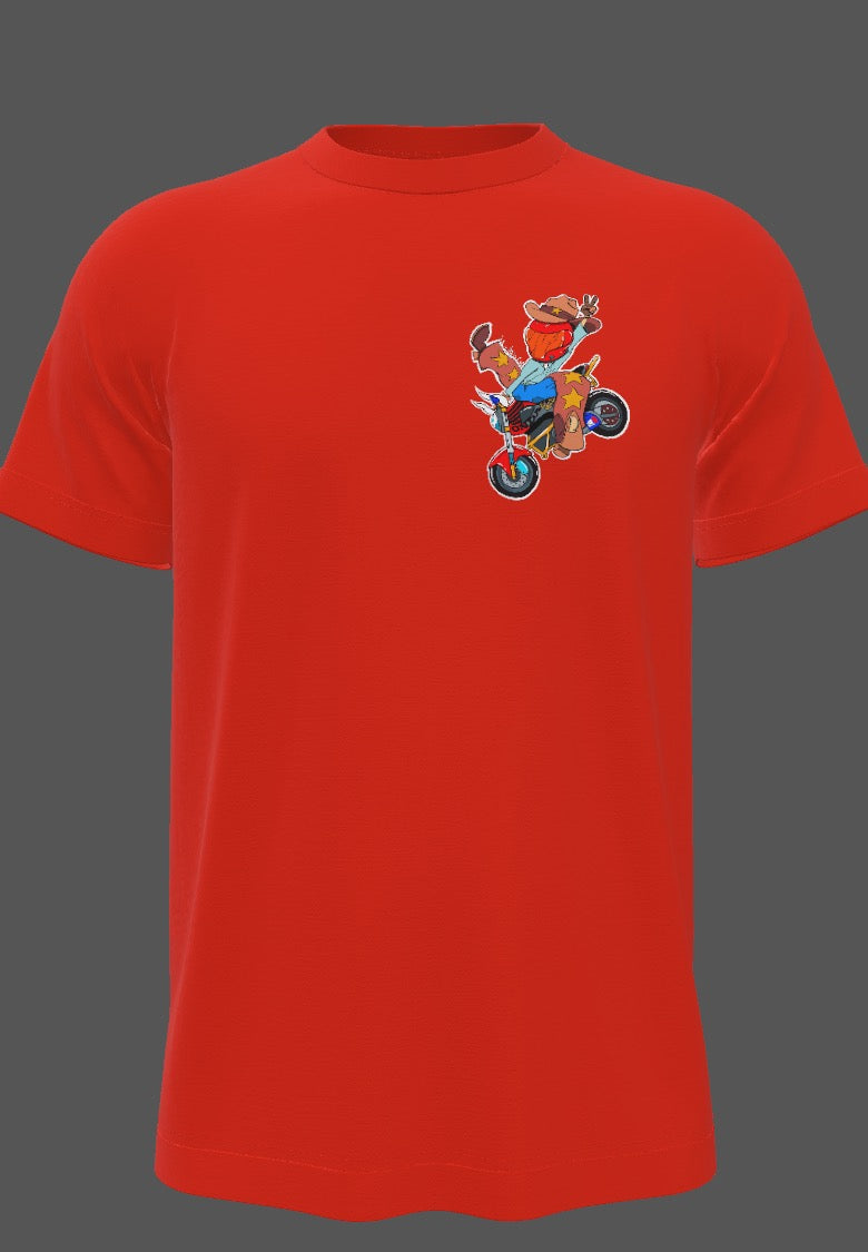 Cowboy Stoppie Moto Tee