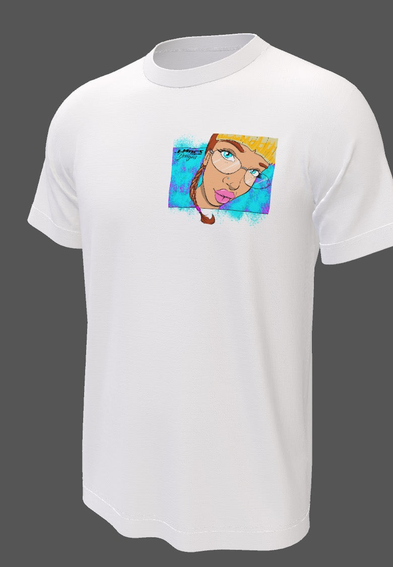 Beautiful Pop Art Illustration Tee