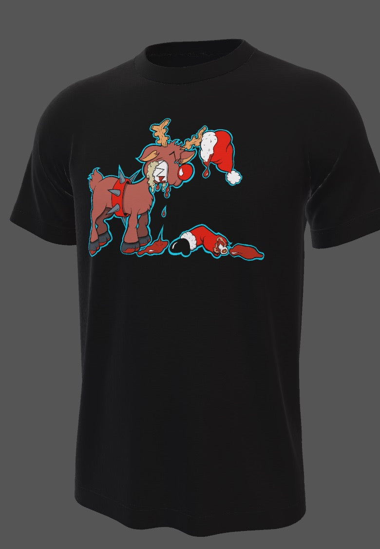 Reindeer Revenge Illustration Tee