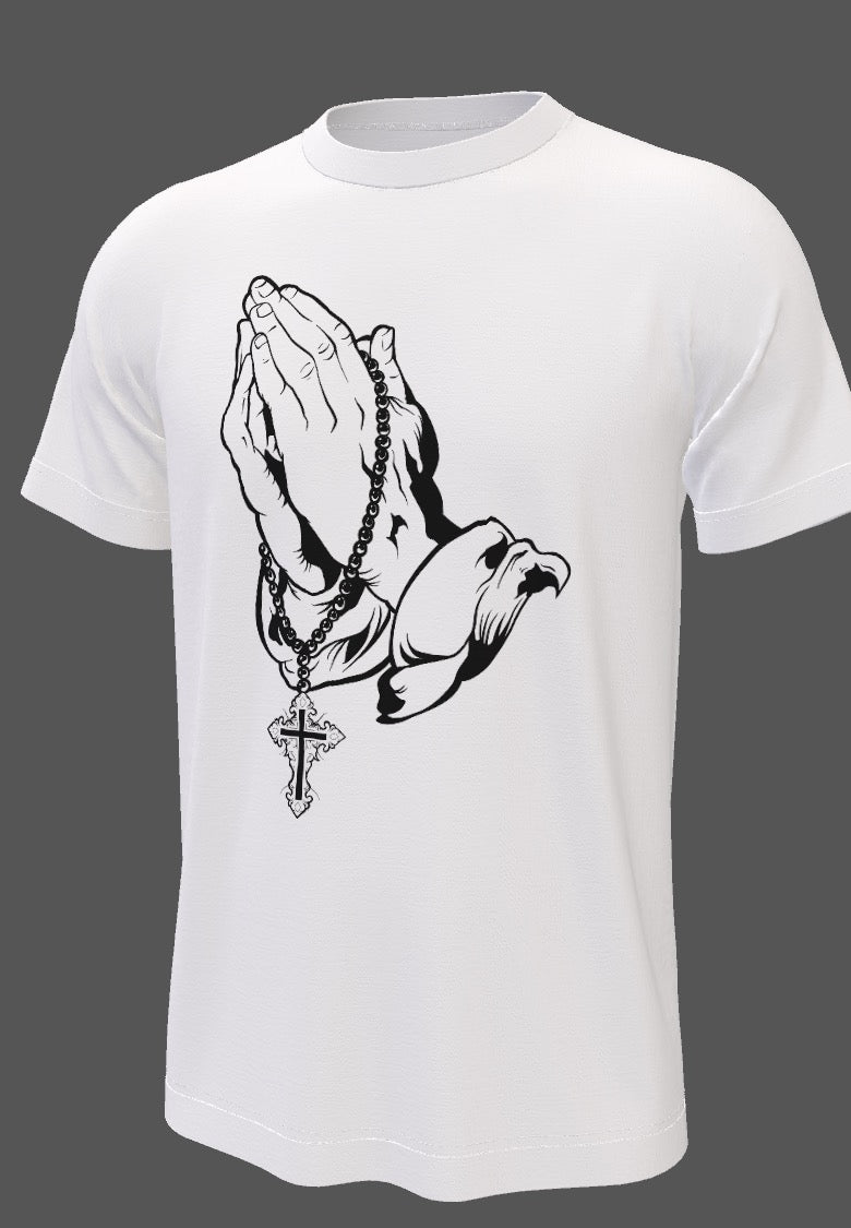 Praying Hands Faith Tee