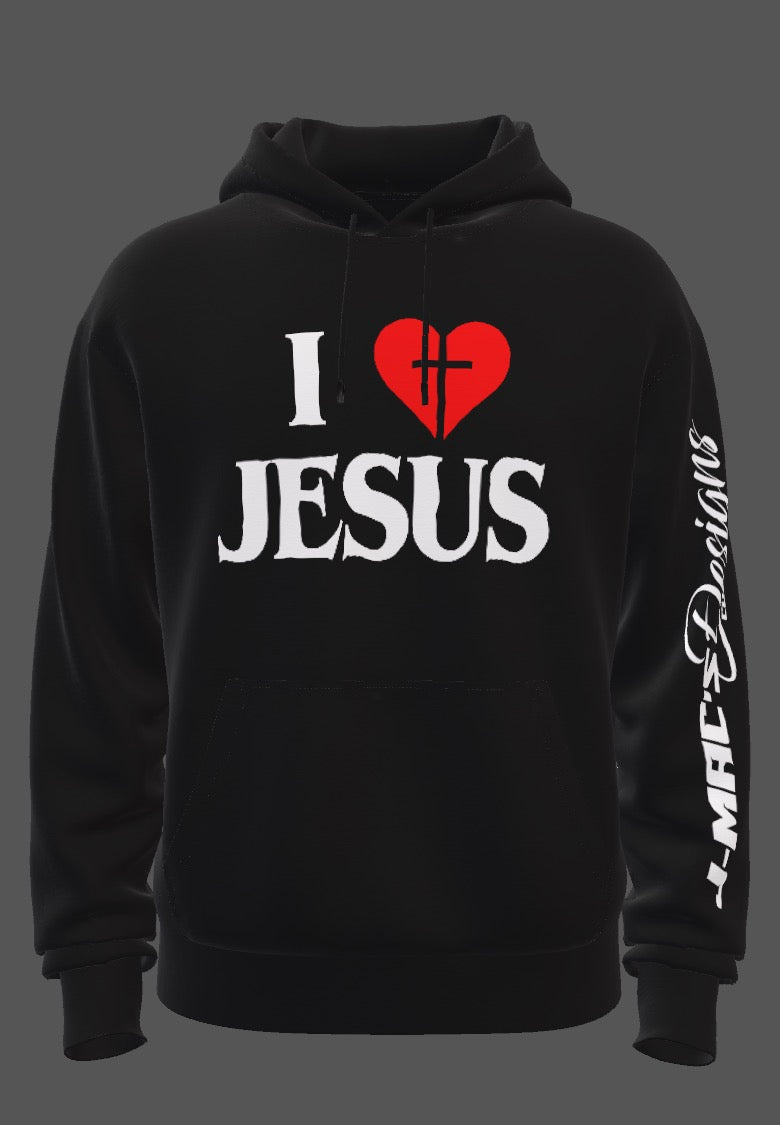 I Love Jesus Faith Hoodie