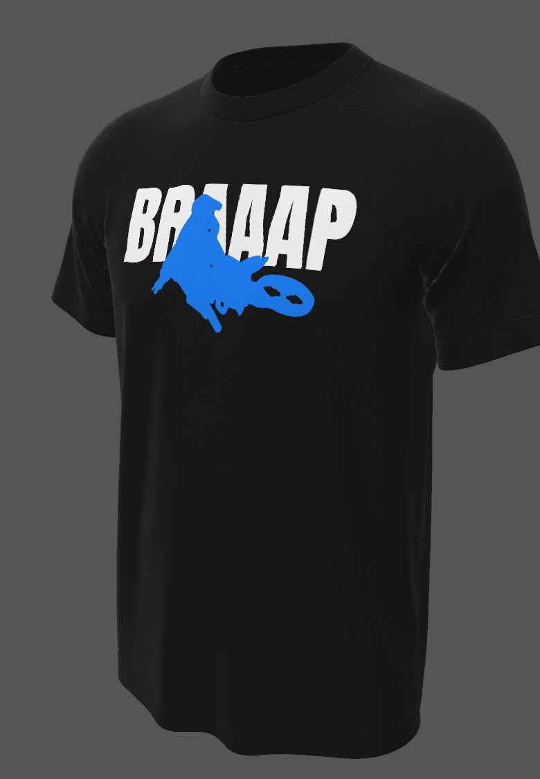 Braaap Blue Moto Tee