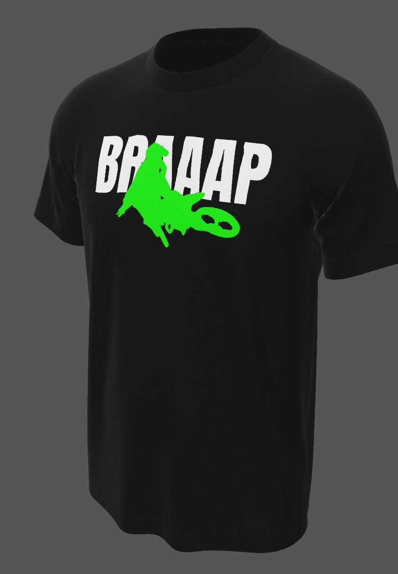 Braaap Green Moto Tee