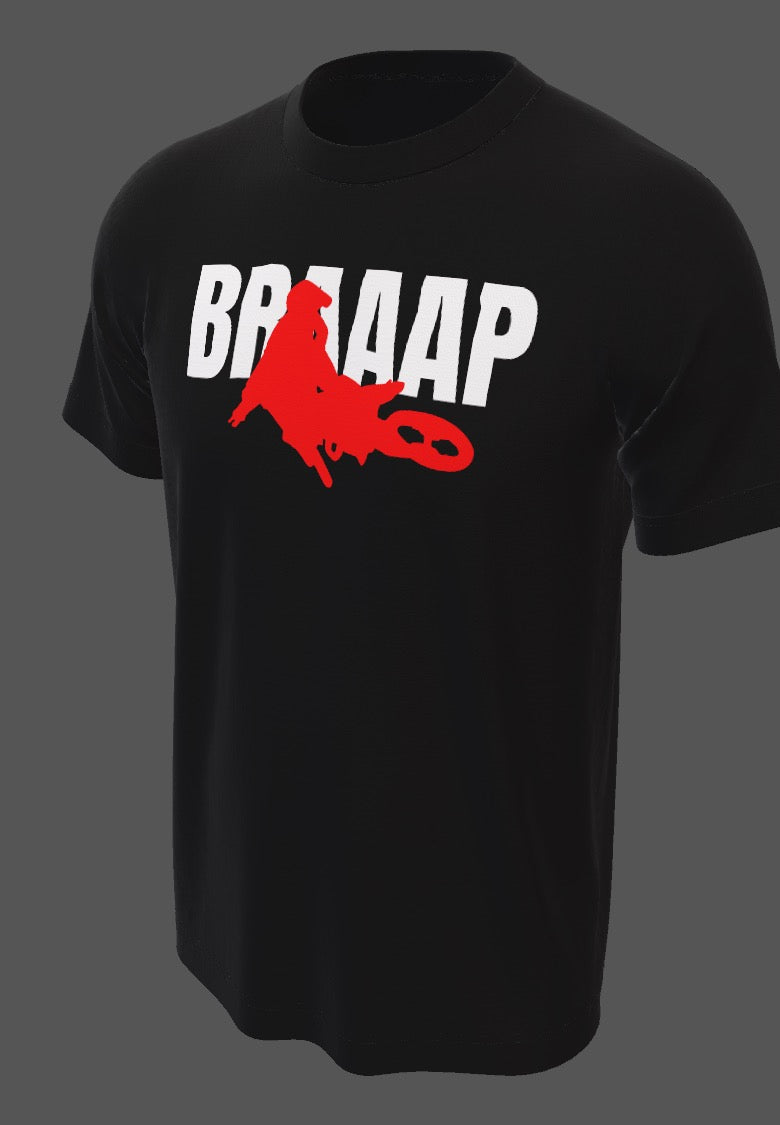 Braaap Red Moto Tee