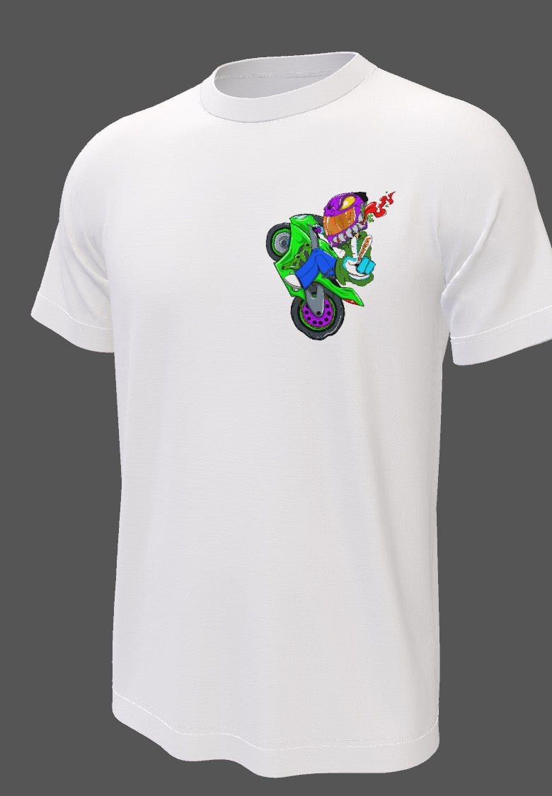 Wheelie King Moto Tee
