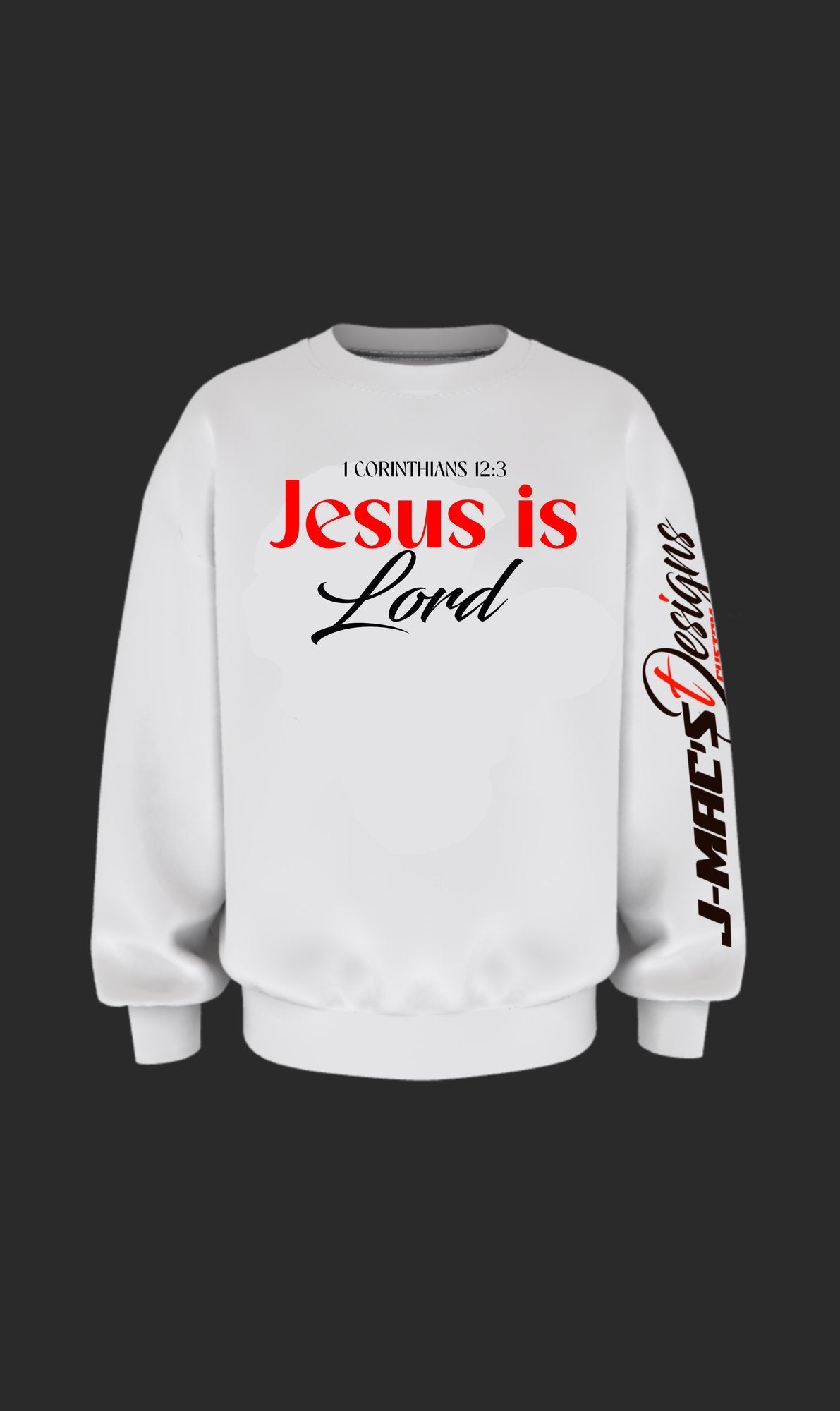 Jesus Is Lord Faith Sweatshirt (Light)