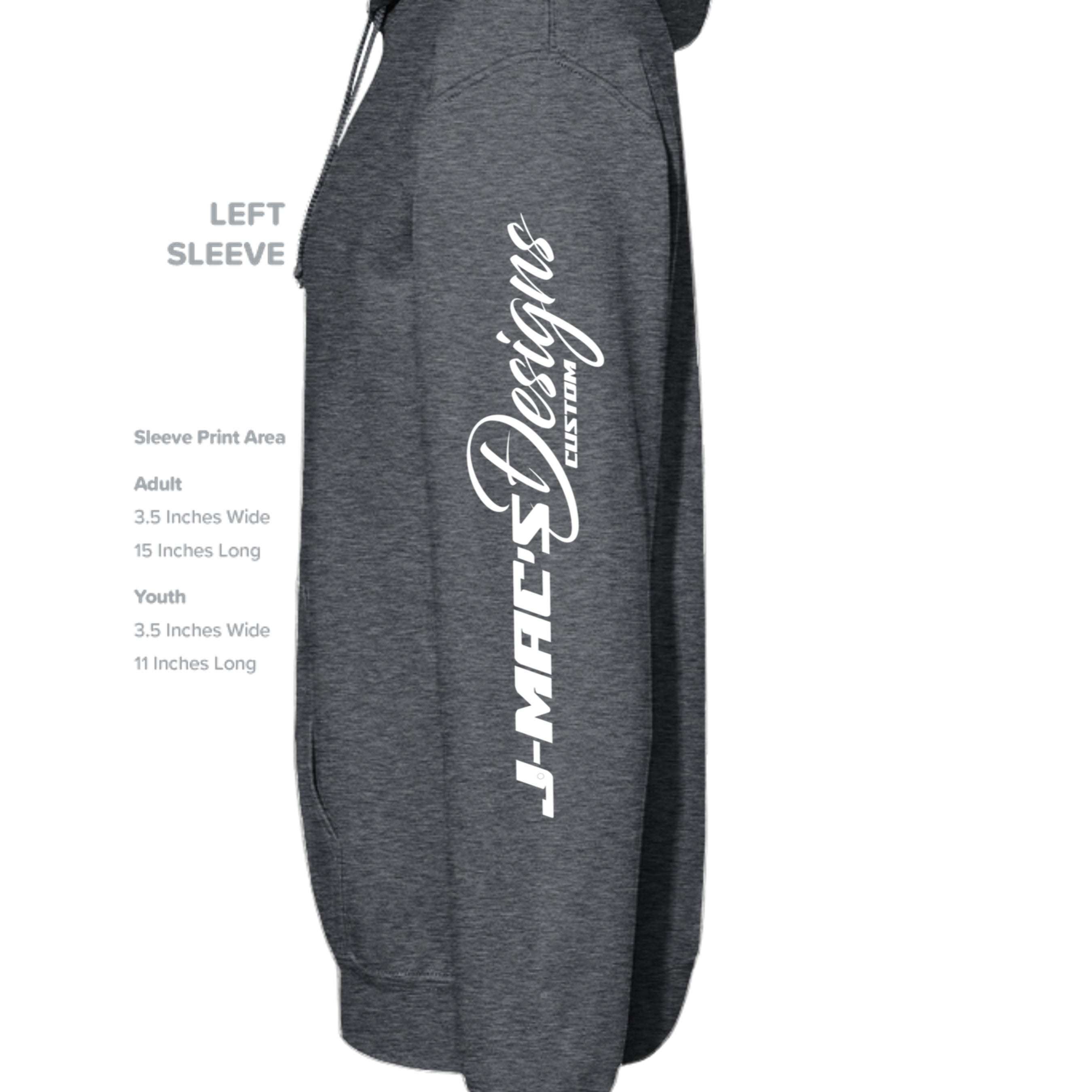 DARK HEATHER - G185 - SLEEVE_LEFT