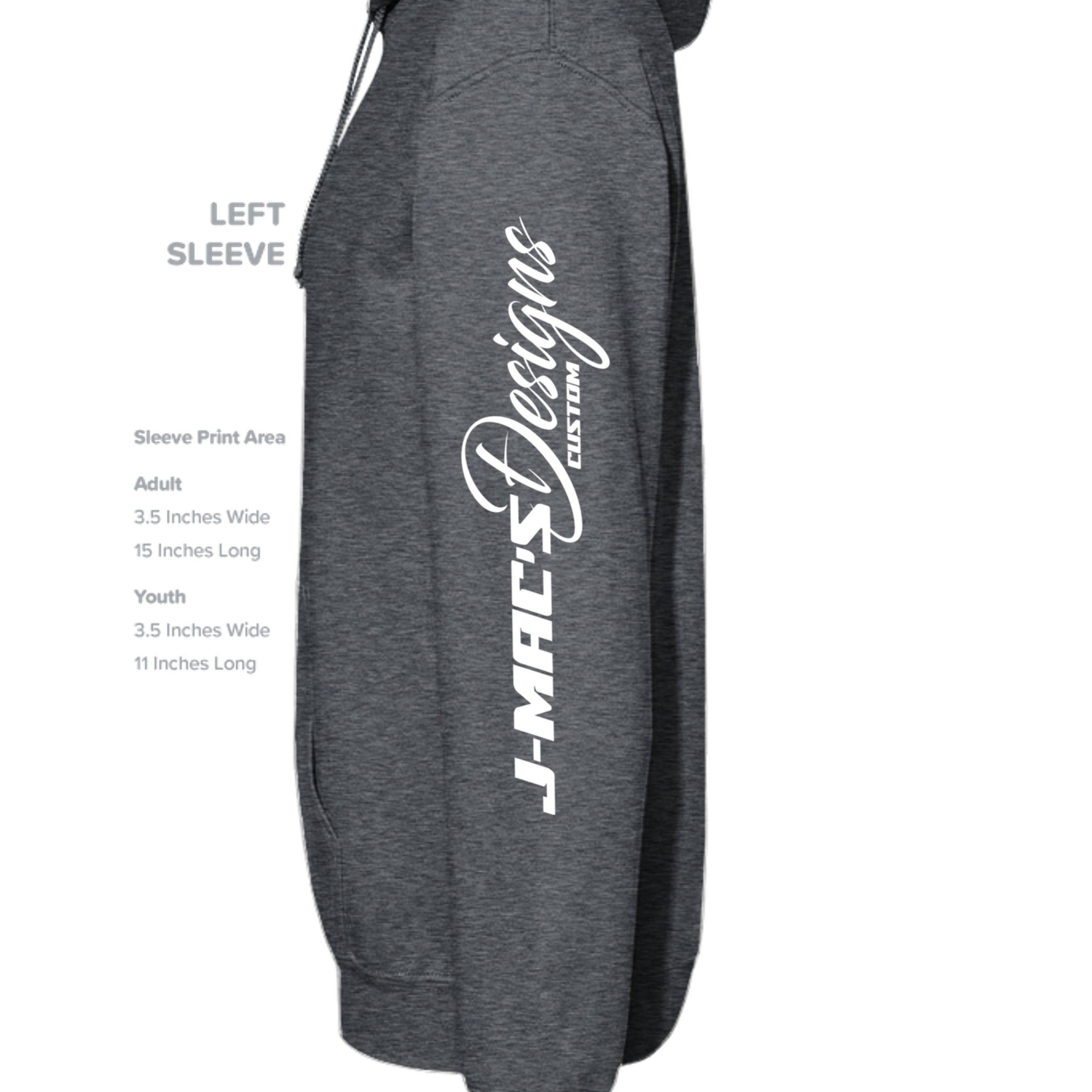 DARK HEATHER - G185 - SLEEVE_LEFT