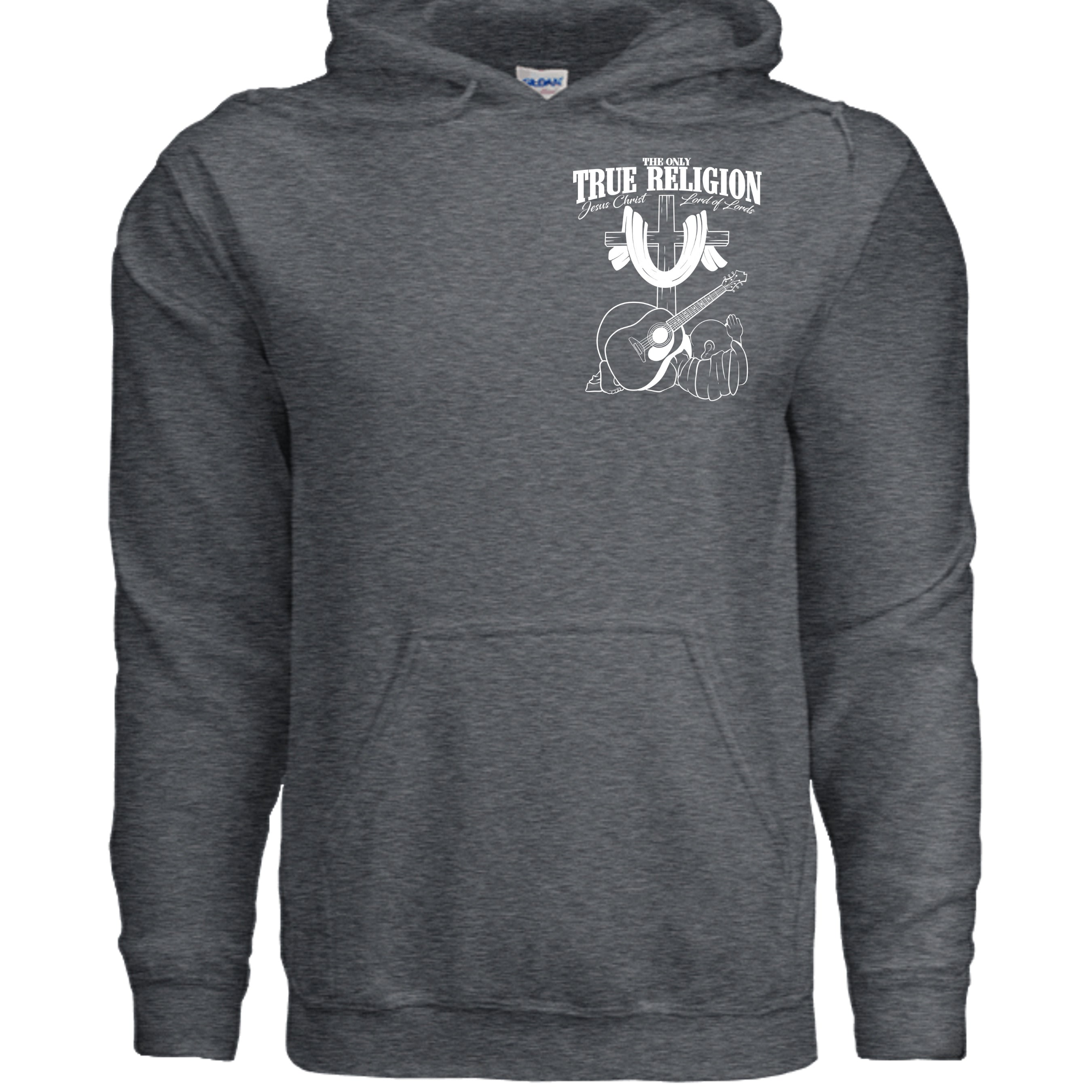 DARK HEATHER - G185 - FRONT