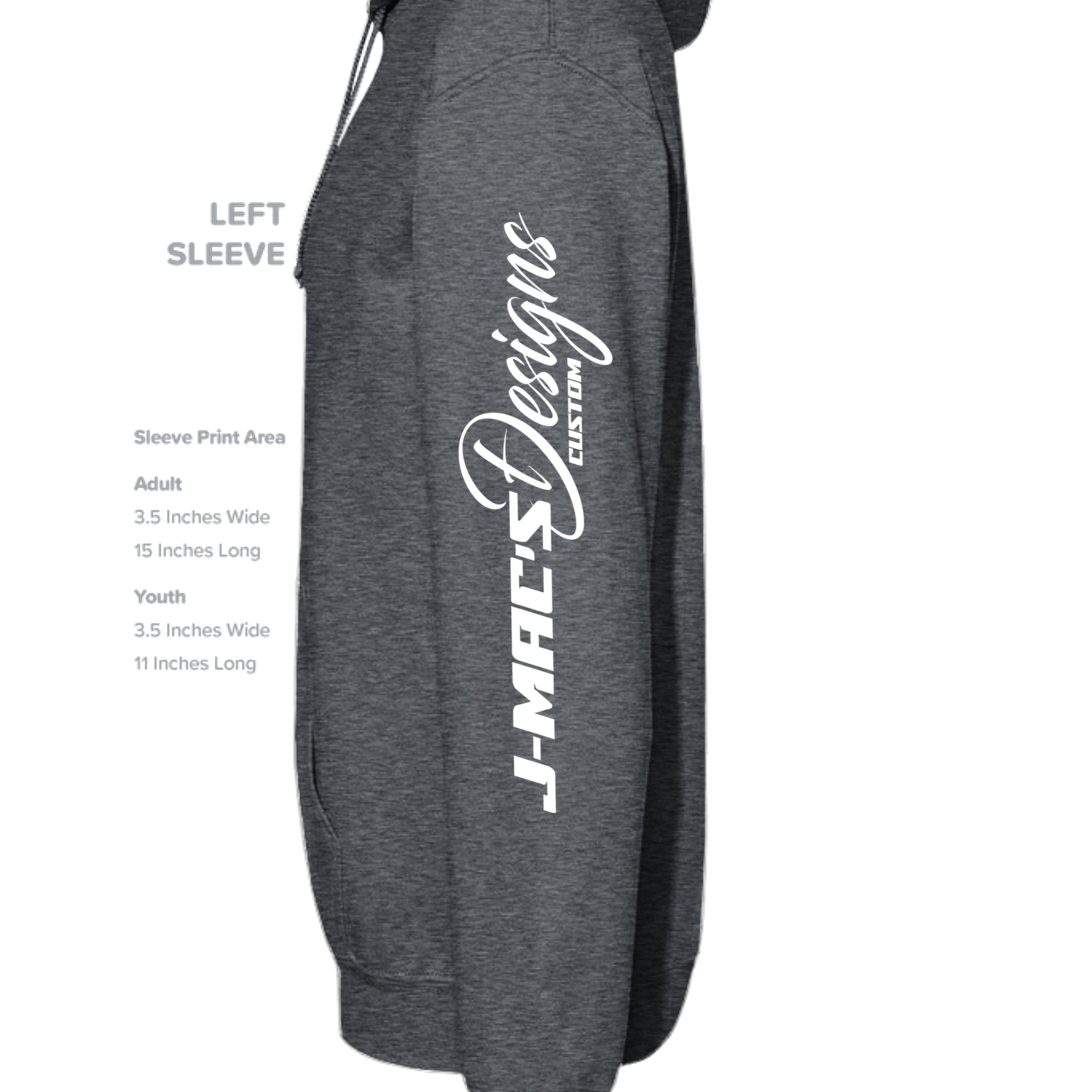 DARK HEATHER - G185 - SLEEVE_LEFT