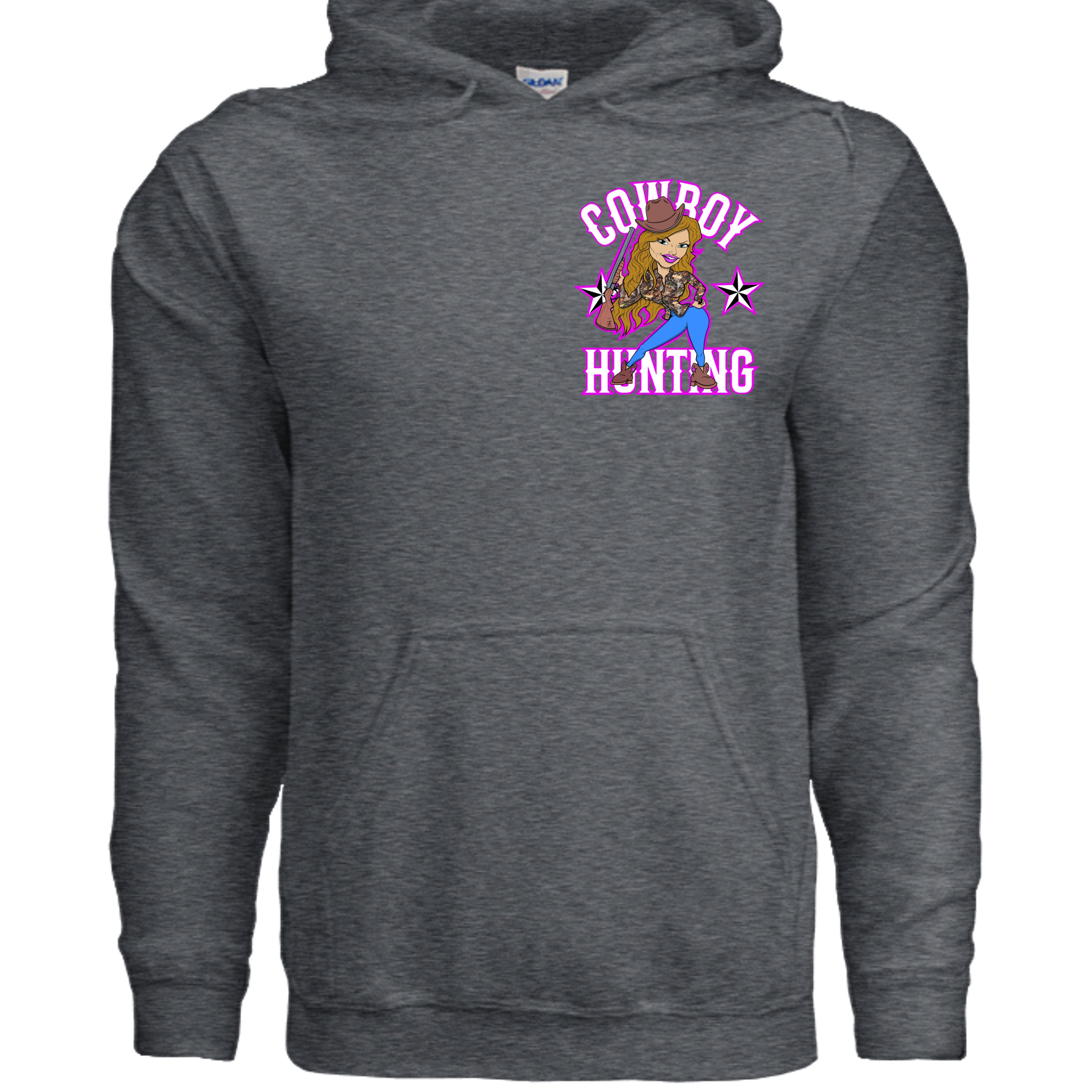 DARK HEATHER - G185 - FRONT