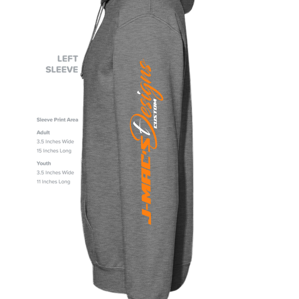 GRAPHITE HEATHER - G185 - SLEEVE_LEFT