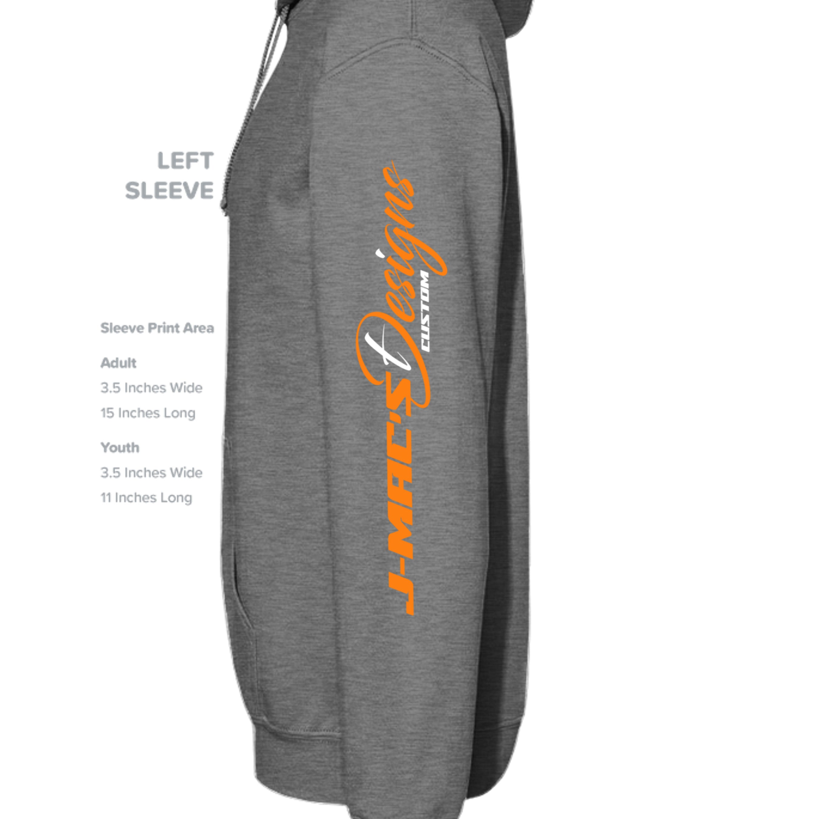 GRAPHITE HEATHER - G185 - SLEEVE_LEFT