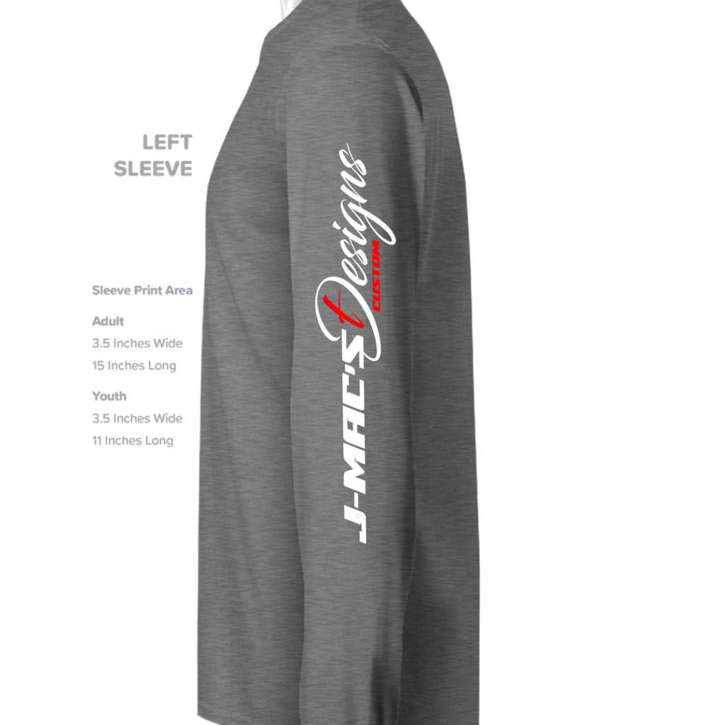 GRAPHITE HEATHER - G180 - SLEEVE_LEFT