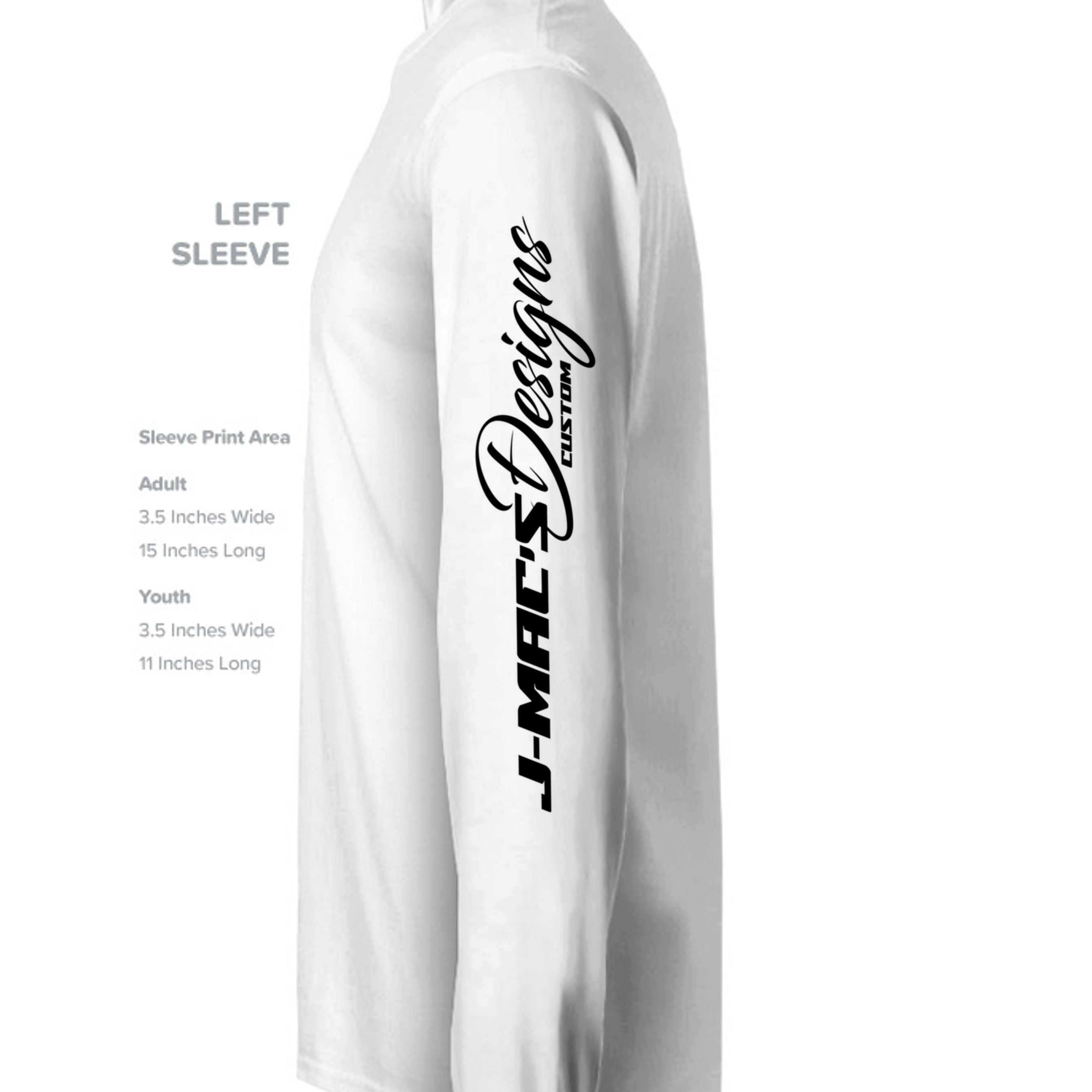 WHITE - G180 - SLEEVE_LEFT