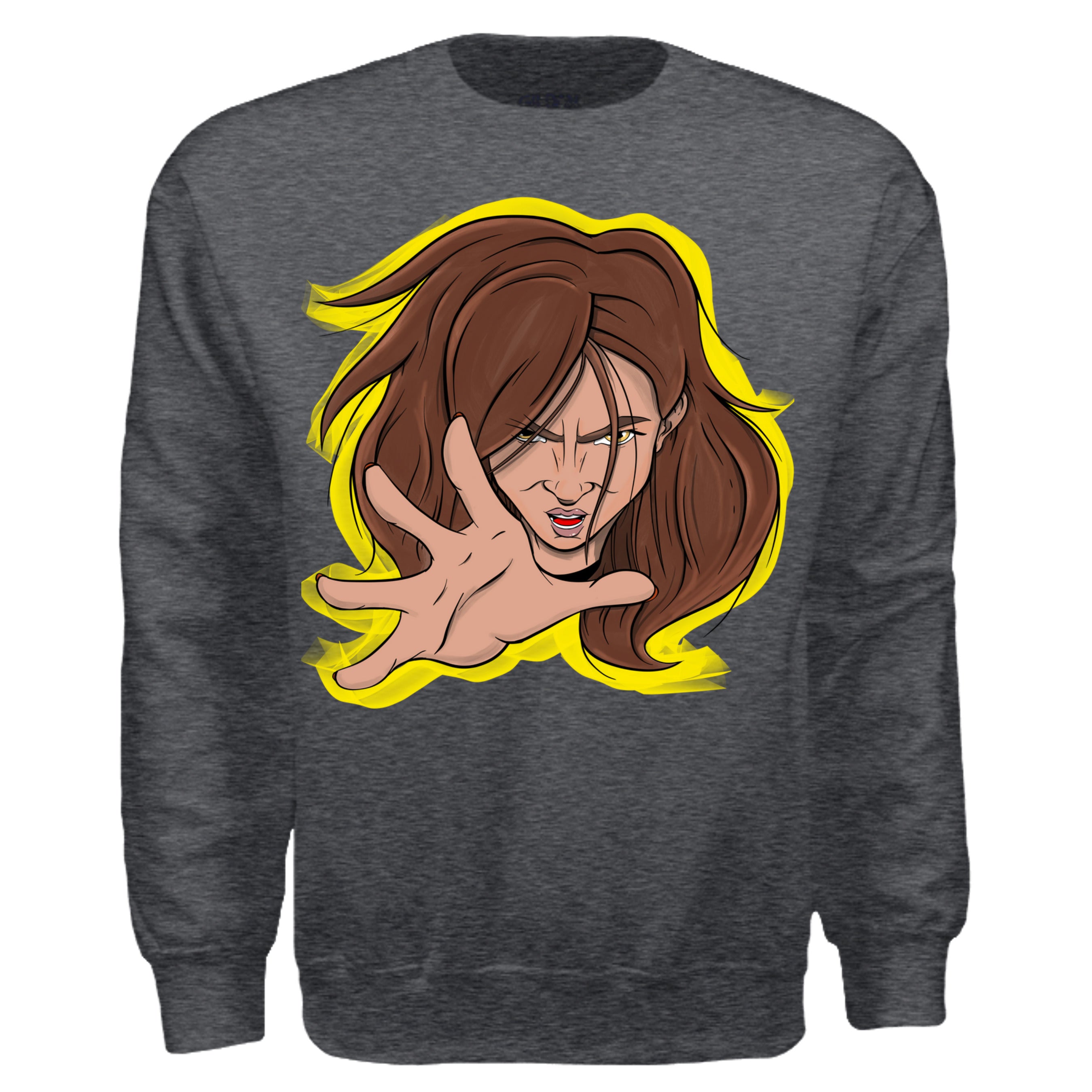 DARK HEATHER - G180 - FRONT