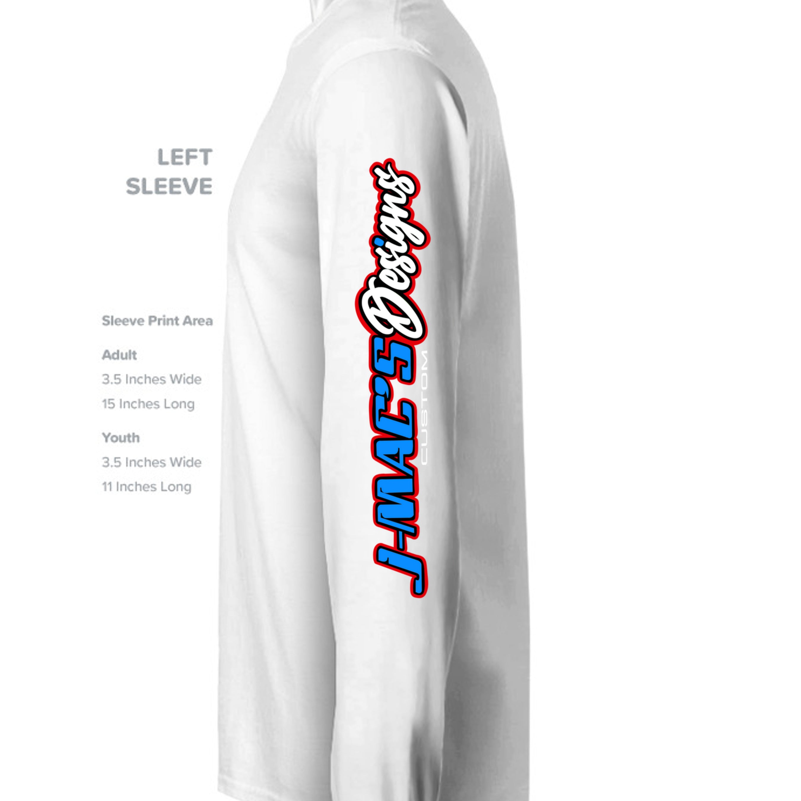 WHITE - G180 - SLEEVE_LEFT
