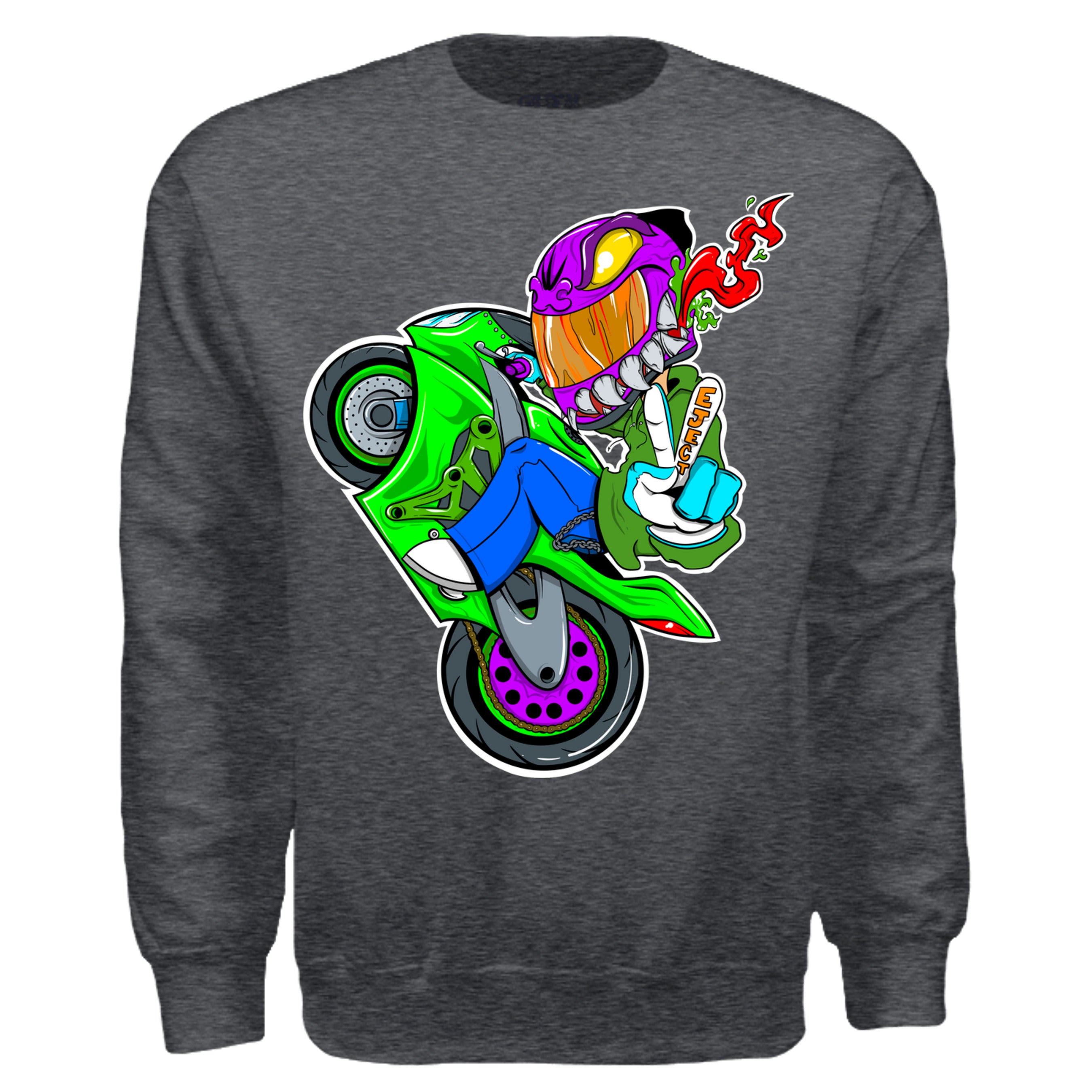 DARK HEATHER - G180 - FRONT