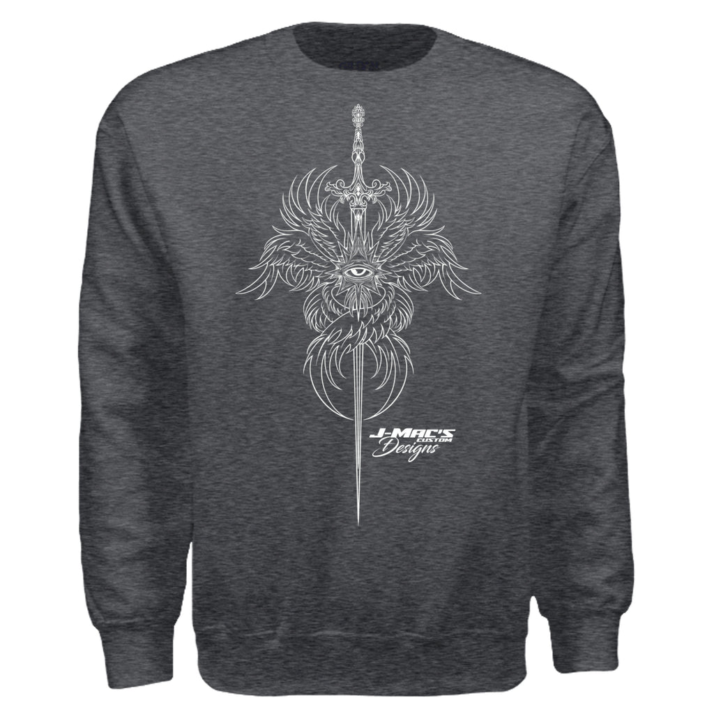 DARK HEATHER - G180 - FRONT