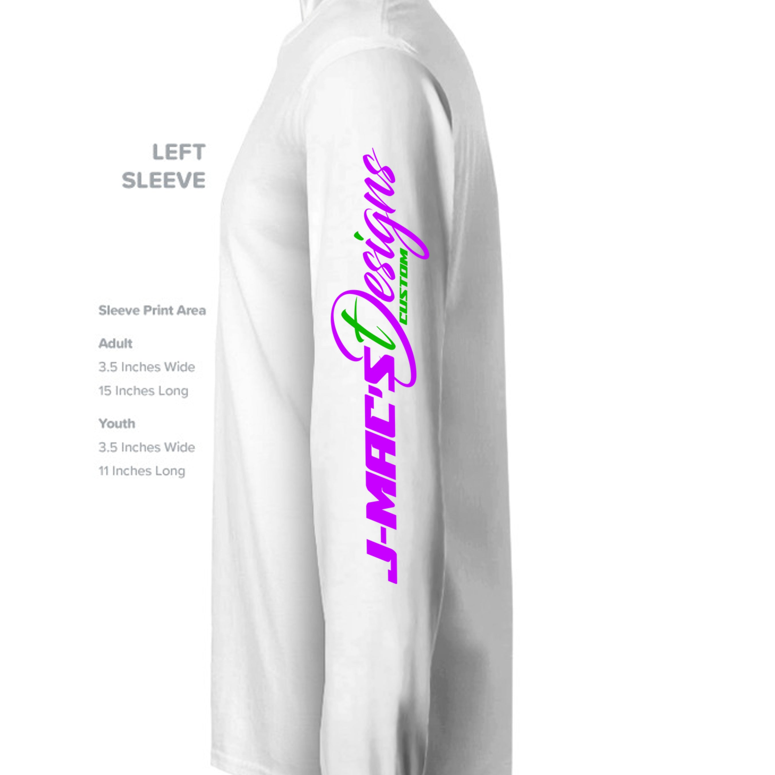 WHITE - G180 - SLEEVE_LEFT